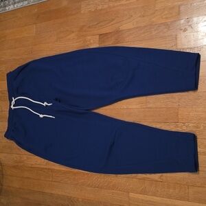 XERSION BRAND MEN'S NAVY BLUE SWEATPANTS JOGGERS FLEECE SIZE SMALL